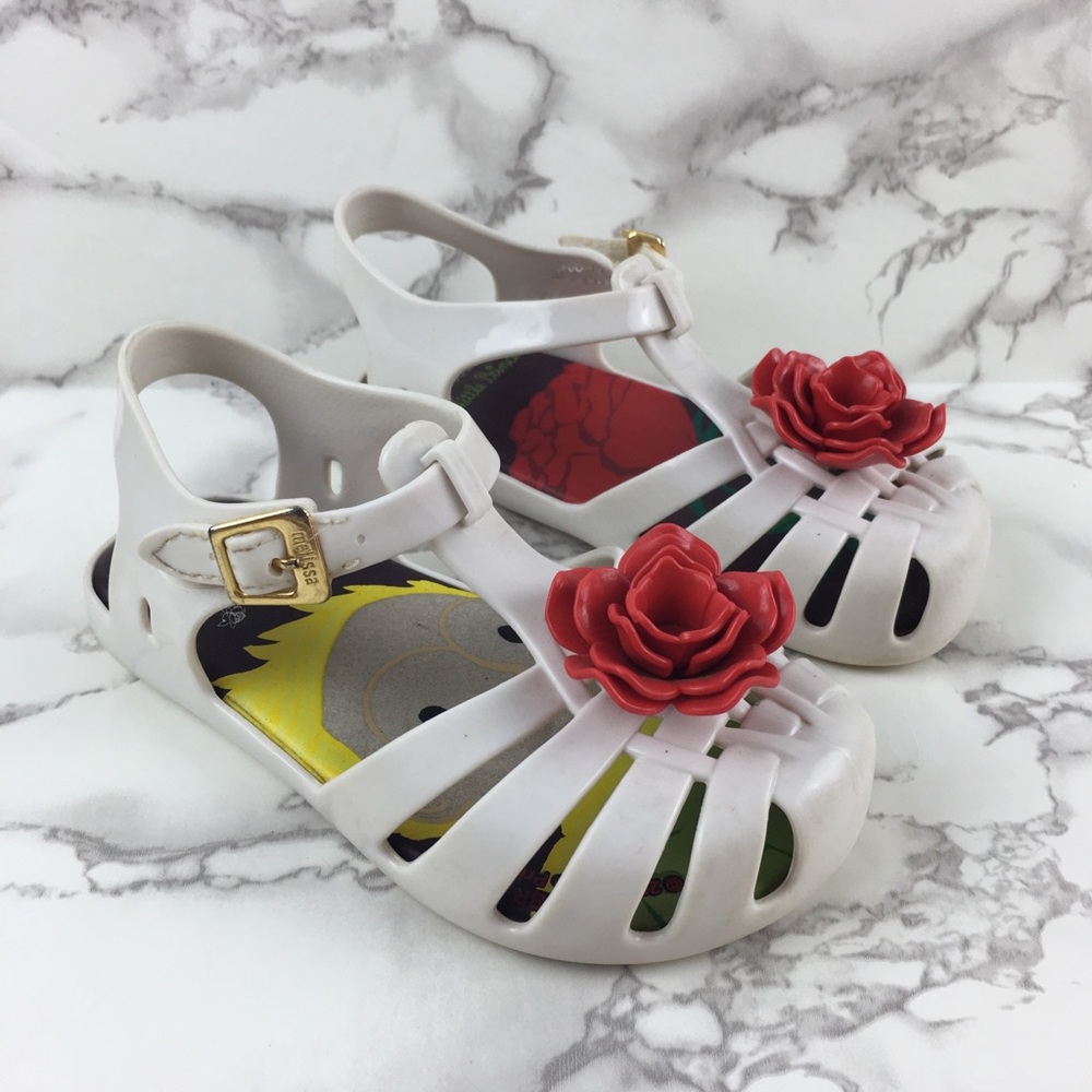 Mini Melissa The Little Prince Jelly Sandals Sz 9